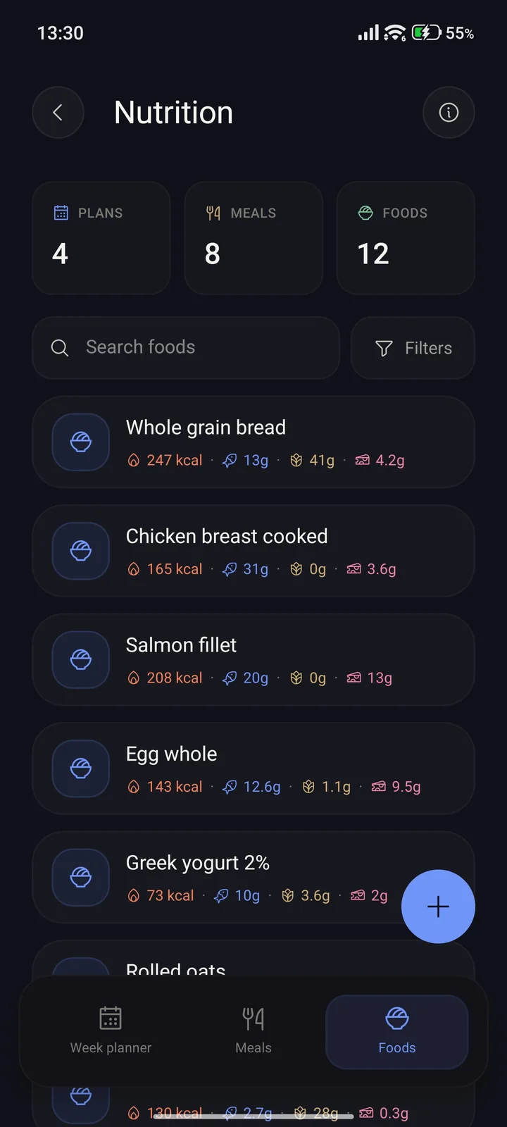 Food library