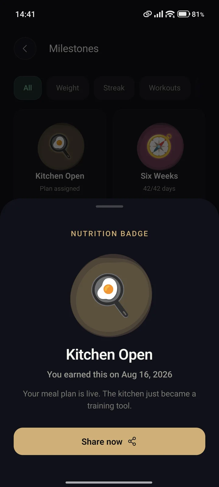 Client meals