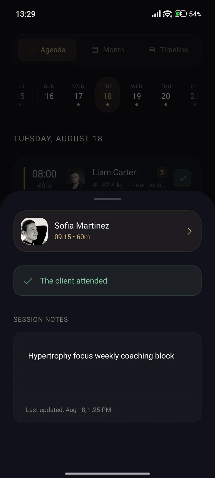 Today’s agenda